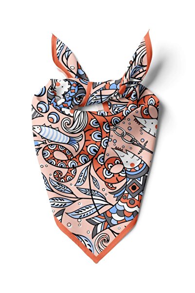 Modabutik B12 Balık Desenli Bandana