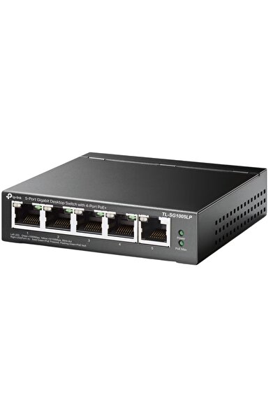 TP-LINK Switch TL-SG1005LP, Gigabit cu 5 porturi