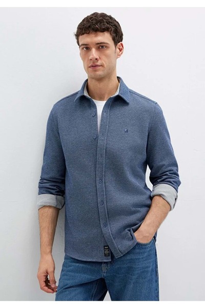 Mavi M0211763 M Logo Nakışlı Örme Gömlek Erkek Gömlek