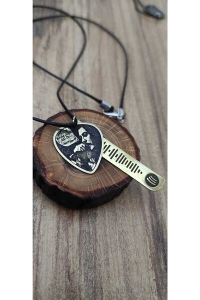 luffy design Barış Akarsu Metal Pena Spotify Kolye Set Istediğiniz Şarkı Kodlu