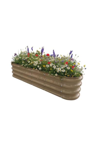 Bahçe kulesi Modüler Yükseltilmiş Bahçe Sebze Yatağı ve Çiçeklik NO:3V2 (140X...