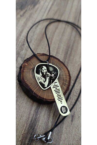 luffy design Duman Grubu Metal Pena Ve Spotify Kodlu Kolye Set Hediyelik Eşya...