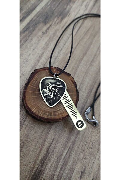 luffy design Duman Grubu Metal Pena Ve Spotify Kodlu Kolye Set Hediyelik Eşya...