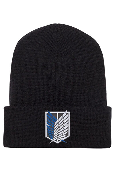 FG KONNİCHİWA قبعة مطرزة من ATTACK ON TITAN ANIME MANGA