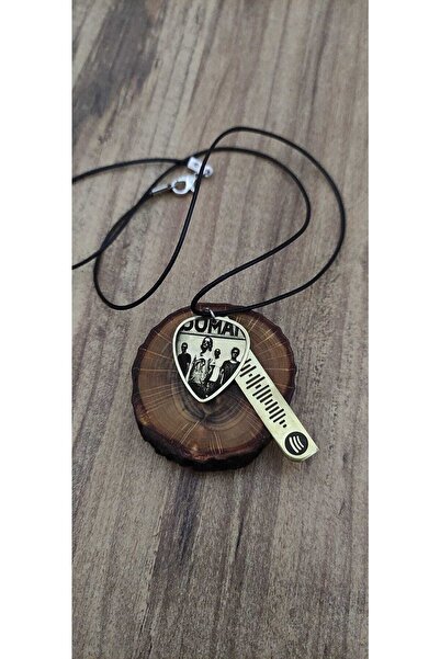 luffy design Duman Grubu Metal Pena Ve Spotify Kodlu Kolye Set Hediyelik Eşya...