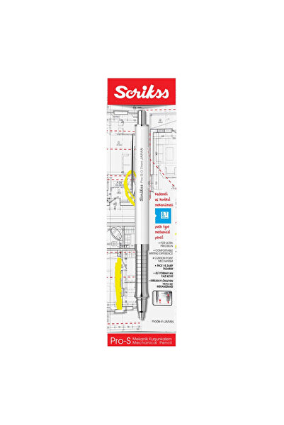 Scrikss Pro-s Versatil Kalem 0.7 mm Beyaz