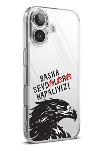 3GEN CASE İphone 16 Uyumlu Desenli Şeffaf Silikon Kılıf