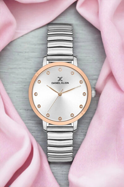 Daniel Klein Kadın Kol Saati Rose-gümüş Renk Çelik Kordon&kasa Dke.1.10036.4 Sddk070