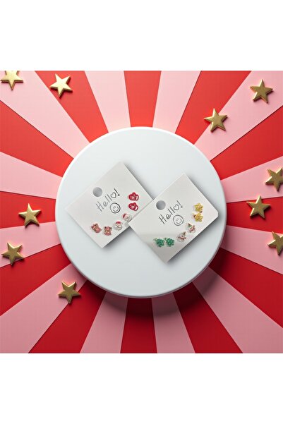 REIZ New Year Series 3-Piece Earring Set