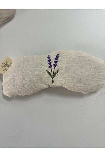 SUNYOGA Pernă pentru ochi pentru meditație cu lavandă – Dimensiune mare (pentru savasana și somn)