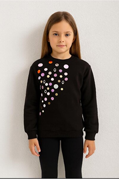 bahar uğurlu SWEATSHIRT CU DESIGN BORDAT PUL