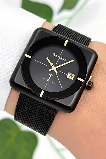 Ferrucci Steel Cord & Special Design, 3Atm Water Resistant Men's Wrist Watch,...