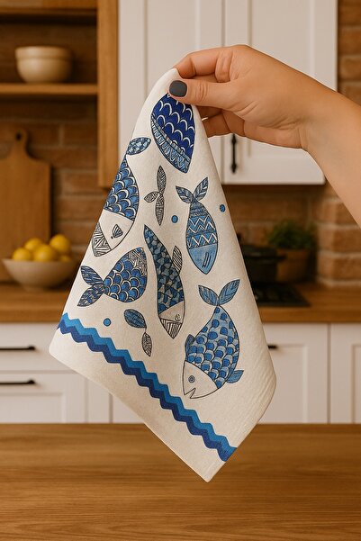 sternen glanz Prosop de bucătărie unic din bumbac cu imprimare digitală