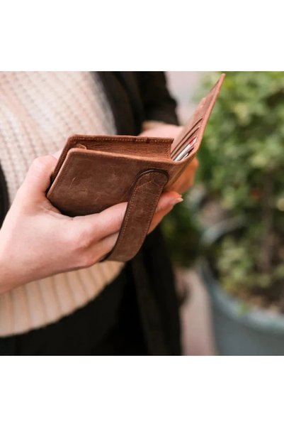 Westpolo Phone Compartment Genuine Leather Wallet Portfolio