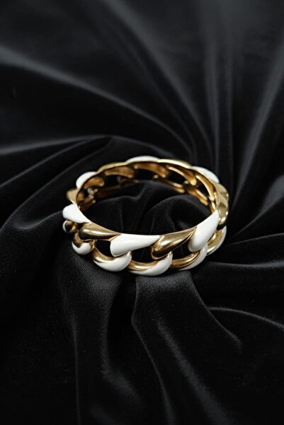 NADİDE AKSESUAR MİNELİ BEYAZ KELEPÇE MNL-KLP-01