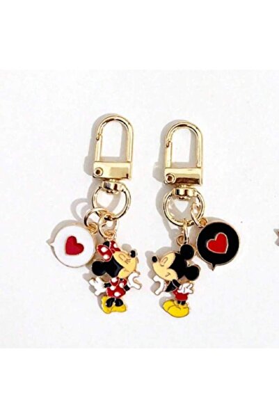 Choice سلسلة مفاتيح ، سلسلتان من سبيكة معدنية، سلسلة مفاتيح لطيفة على شكل زوج...