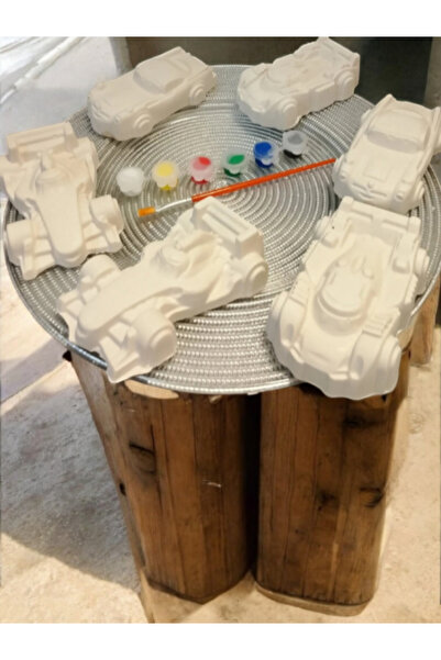 BOHEM PeSaPe Boyama Atölyesi Dev Arabalar Taş Boyama Seti