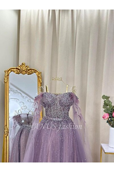 vanus fashion فستان طويل 4428