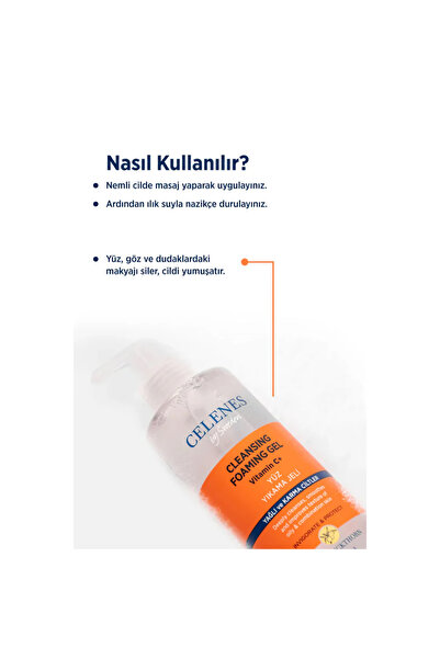Celenes Sea Buckthorn Yüz Yıkama Jeli Yağlı ve Karma Ciltler 250 ml