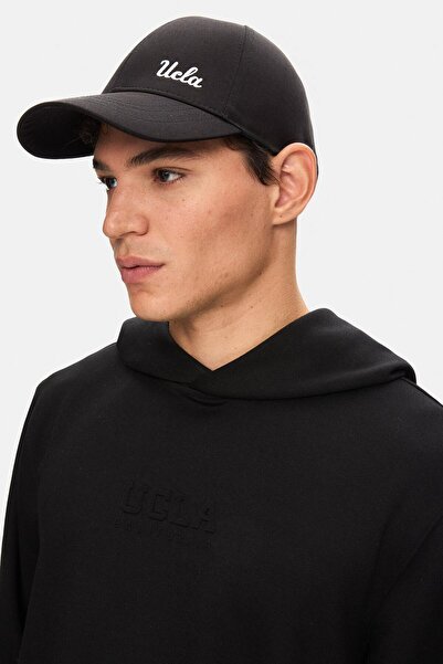 UCLA Jenner Siyah Baseball Cap Nakışlı Şapka