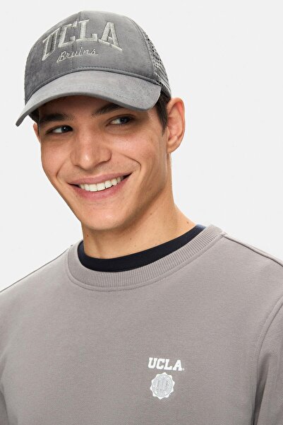 UCLA TOMISIN Koyu Gri Baseball Cap Fileli Unisex Şapka