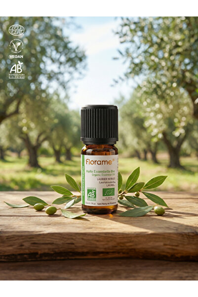 Florame زيت الغار العطري العضوي 5 مل - نقي 100% - نباتي