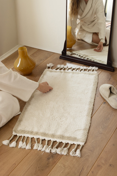 İrya Root Single Bath Mat Bamboo 50X80 cm Mint