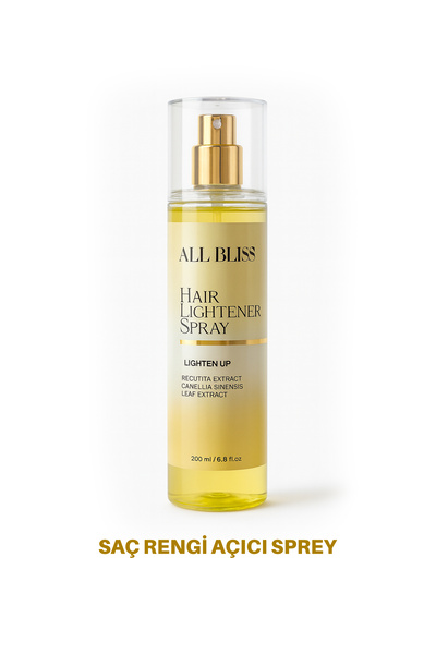 ALL BLİSS Doğal Papatya Özlü Saç Renk Açıcı Sprey 200 ml – Yeşil Çay ve Bitki...