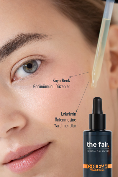 the fair. C-Gleam C Vitamini & Niacinamide Serum Gözenek Sıkılaştırıcı Ve Aydınlatıcı Serum 30 ml