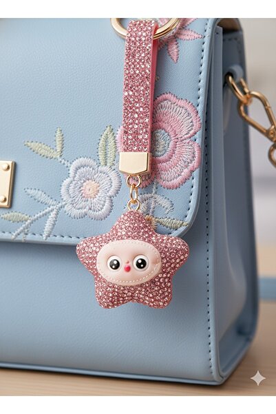 Emsay Store Labubu Bag Accessory-Labubu Keychain - Stone Charm Keychain |   S...