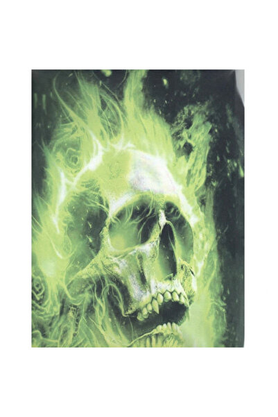 OEM غطاء مقعد دراجة عالمي من واي إم بتصميم جمجمة خضراء