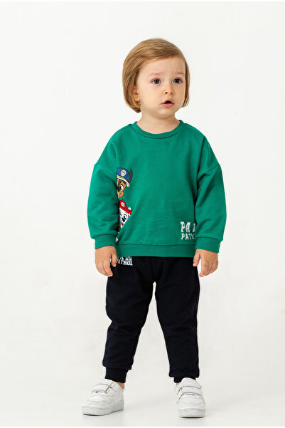 Chicsy Baby Pamuklu Paw Patrol Baskılı Tatlı Unisex Bebek&çocuk 2'li Alt Üst ...