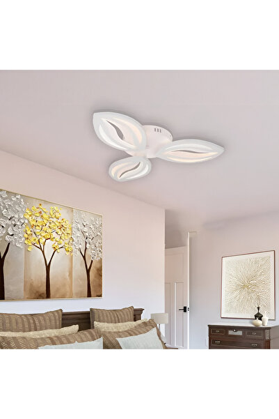 iTin LED chandelier with remote control ORCHID 39W, 3 Petals, Cold/Warm/Neutr...