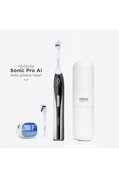 Fabcio MySmile Sonic Pro AI Şarjlı Diş Fırçası - Beyaz