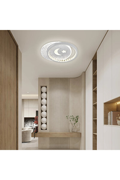 ALC-Shop Lustra LED PERU 36W, 2 Cercuri, lumina Rece/Calda/Neutra, Negru