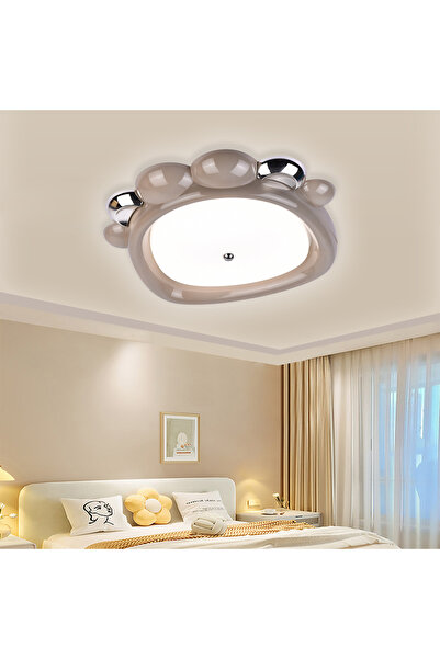 ALC-Shop Πολυέλαιος LED 8057BN, 41W, Καφέ Ακρυλικό, Ανοιχτό 3000K/4000K/6000K,