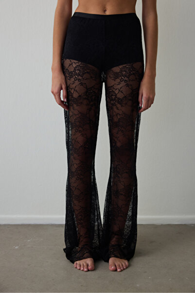 Penti Black Lace Pants