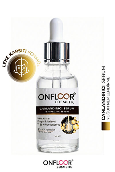 ONFLOOR Hyaluronik Asitli Nemlendirici Yüz Serumu 30 ml - Canlandırıcı Cilt B...