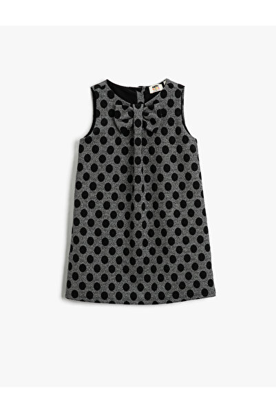 Koton Fiyonk Detaylı Puantiyeli Elbise