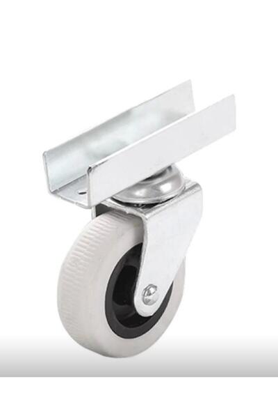 ŞENEL Yapı Market 4 Adet U Geçme Döner Kısa Uzun Tablalı 50'lik Teker Masa Do...