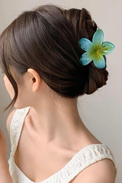 Modex Синя цвете мандала клипс (7 см)