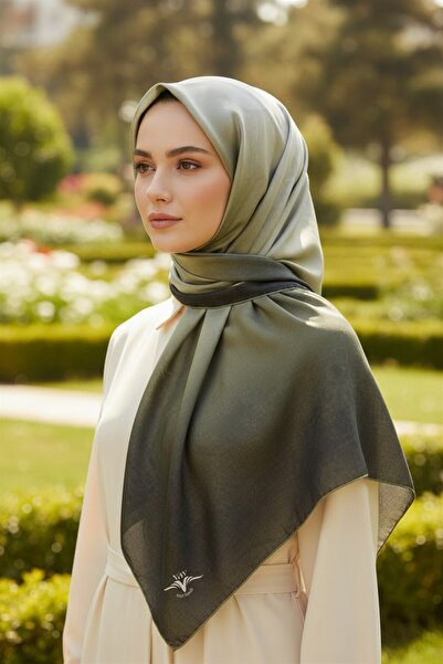 Onur Produs nou - eșarfă cu tăietură în gradient, țesătură moale de iarnă, magazin de modă Vav Fresh