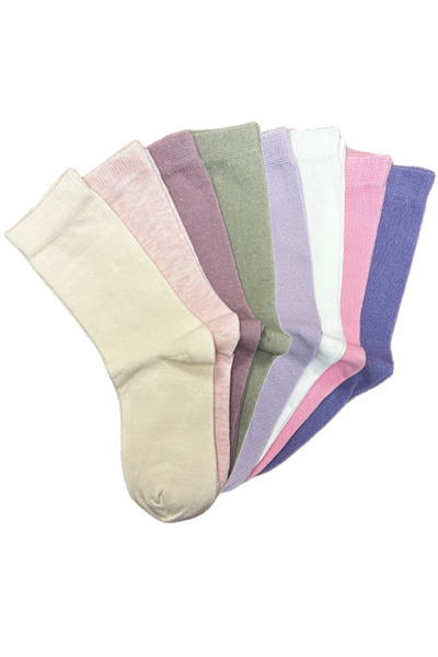 vtex socks 8 чифта безшевни детски чорапи, с високо съдържание на памук