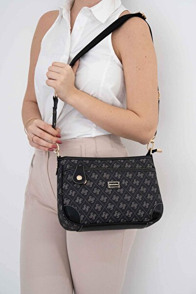 Silver Polo Geantă crossbody pentru femei 1160