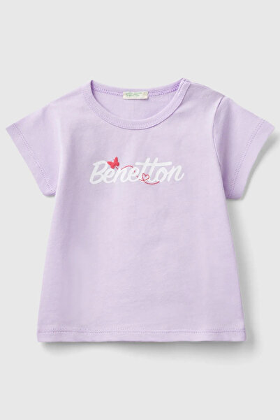 United Colors of Benetton Yenidoğan Kız Tshirt 3I1XA1052
