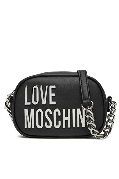 Love Moschino Women's Crossbody Bag with Logo Adjustable Chain Strap Jc4026Pp1Mkd000B