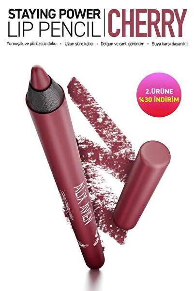 Alix Avien Suya Dayanıklı Uzun Süre Kalıcı Yumuşak Dudak Kalemi - Staying Pow...