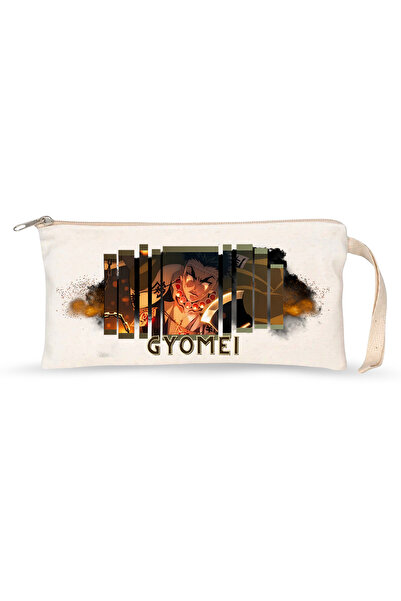 Kupabaskıcısı حامل قلم قماش Demon Slayer Gyomei Himejima – Kimetsu No Yaiba، ...