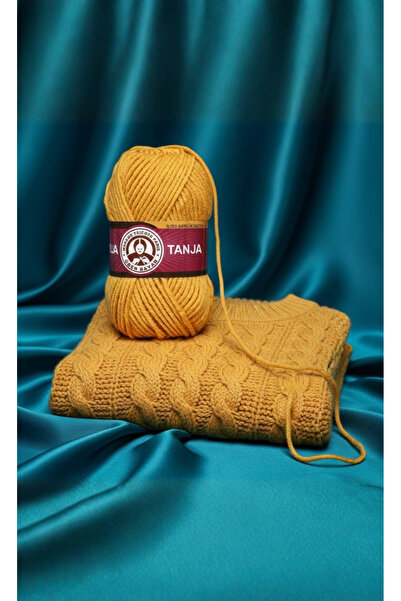 Ören Bayan Tanja El Örgü Ipi 100gr |0115-hardal|