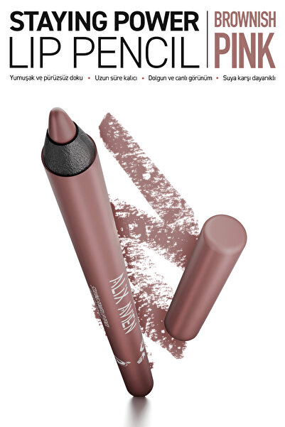 Alix Avien Suya Dayanıklı Uzun Süre Kalıcı Yumuşak Dudak Kalemi - Staying Pow...